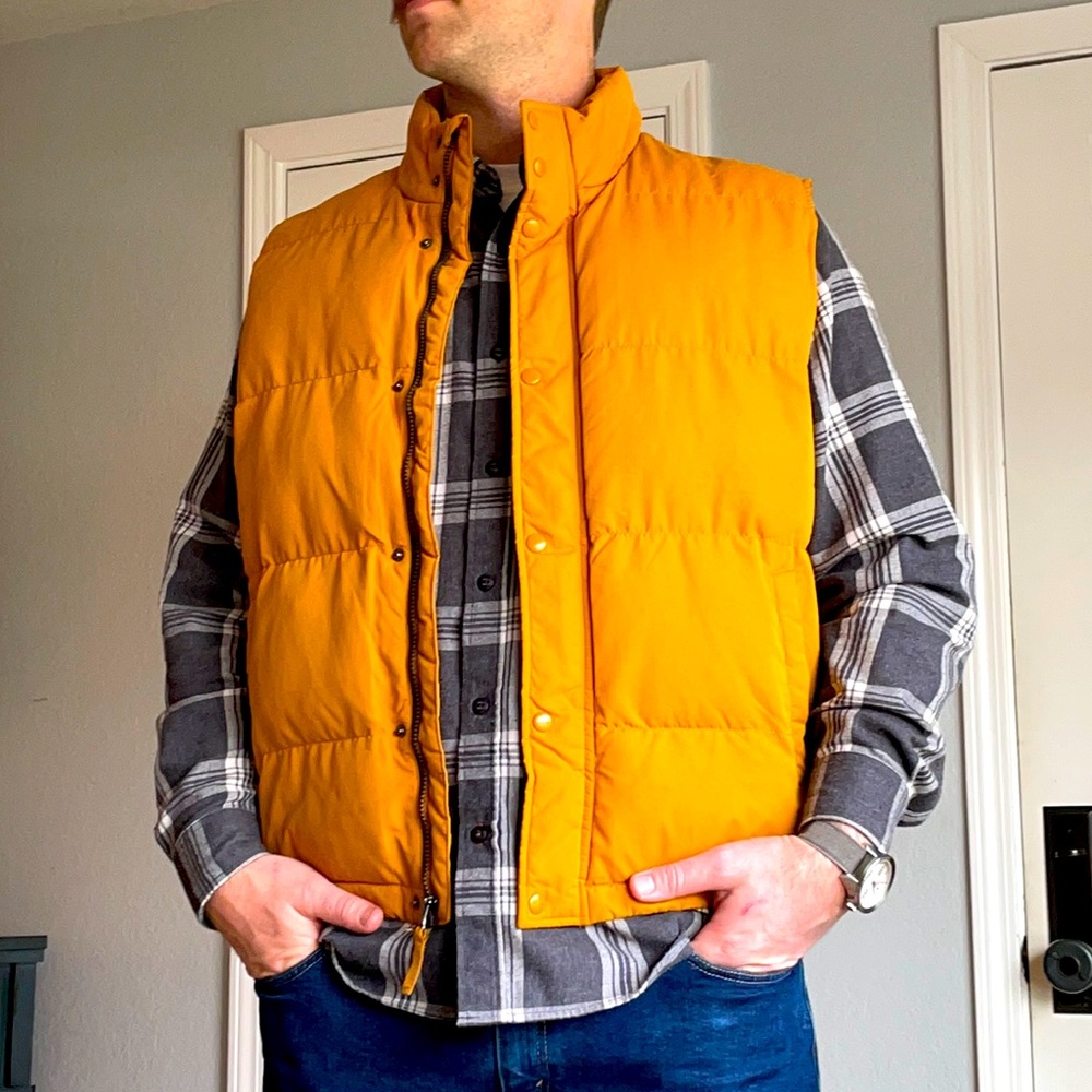 St John’s Bay Vest Mustard